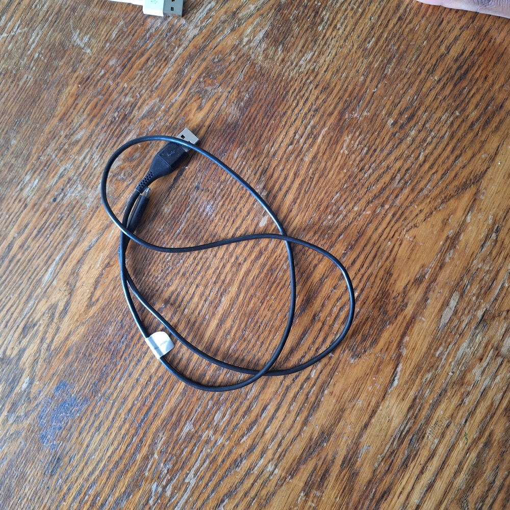 Black USB Charging Cable